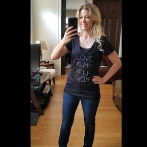 Love is my religion T-shirt